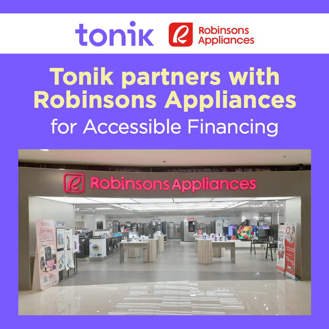 Tonik partners with Robinsons