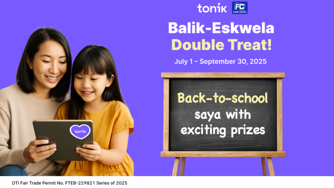 Balik-Eskwela Double Treat Raffle listing banner