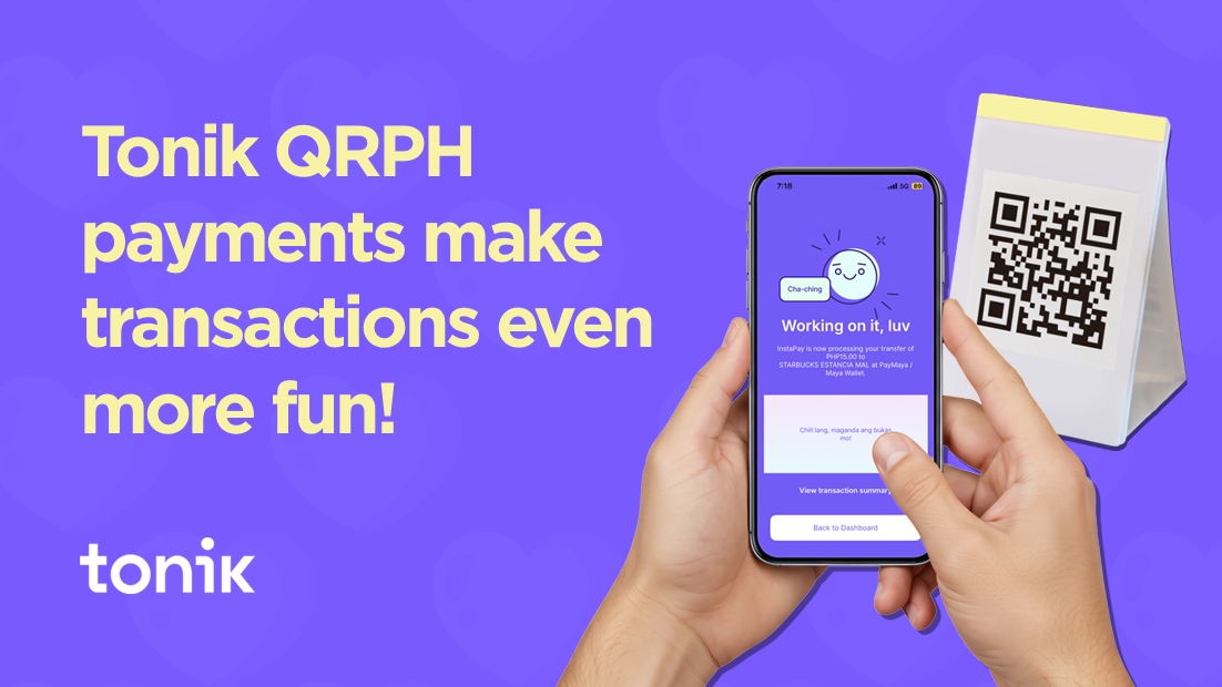 Tonik Brings Zero-Fee QRPH Payments to 675,000+ Merchants — And Adds a Little Magic to Every Scan