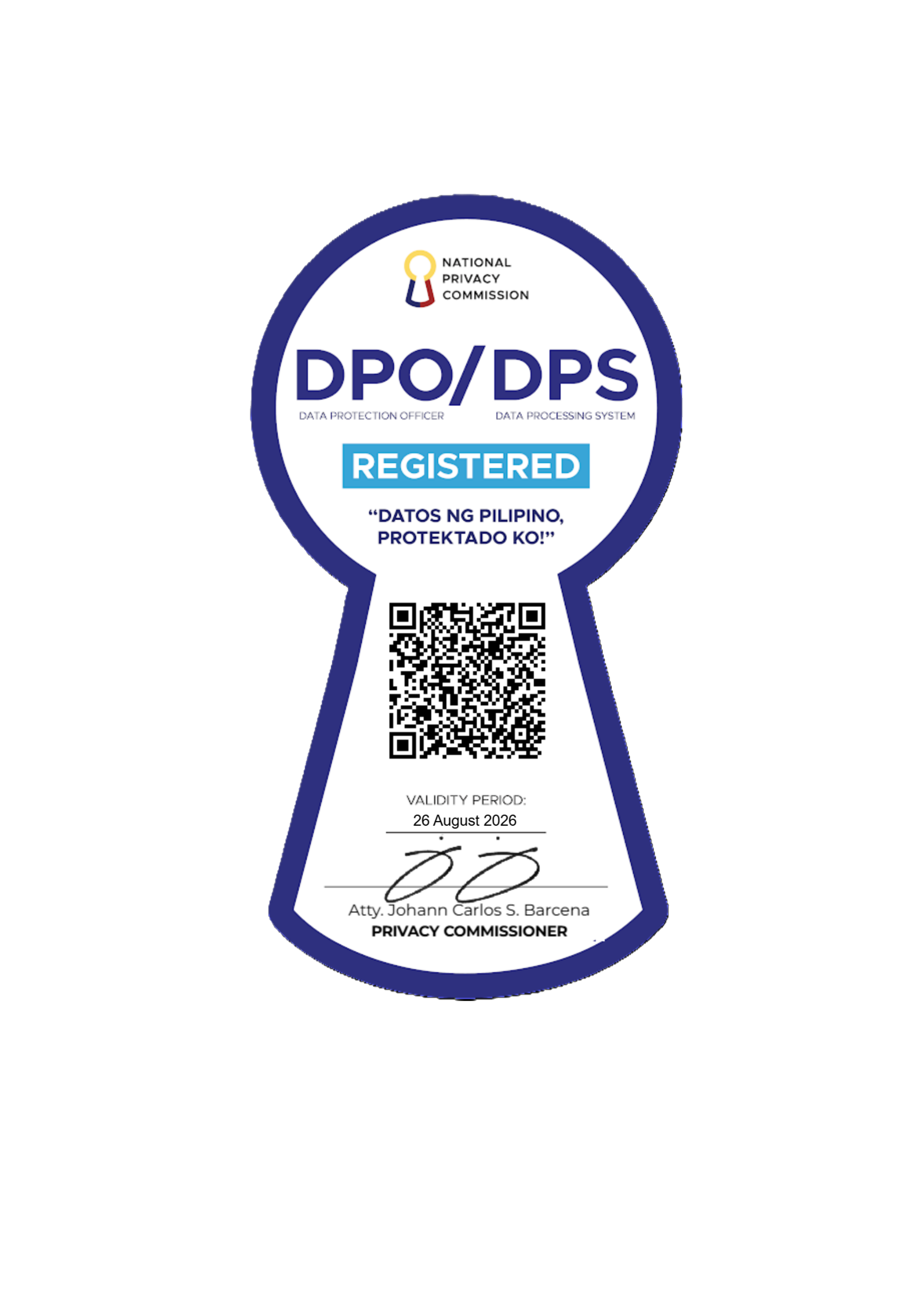 NPC DPO/DPS Registered Seal