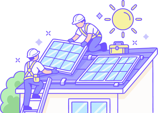 Solar power system installation
