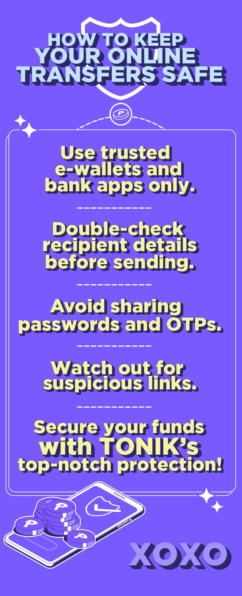 infographic about e wallets and the safest ways to send money online