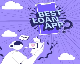 person using phone finding out about the best loan app in the Philippines