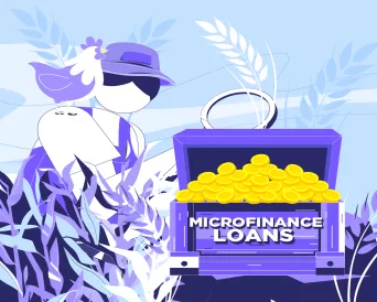 person considering applying for microfinance loans