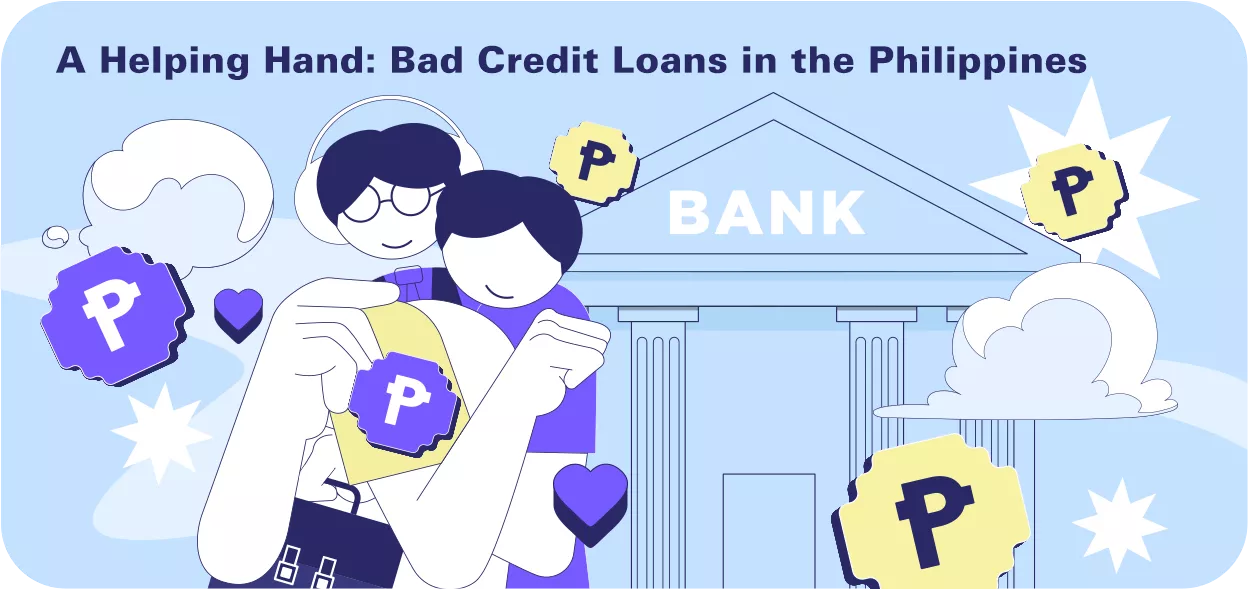 person receiving a bad credit loan