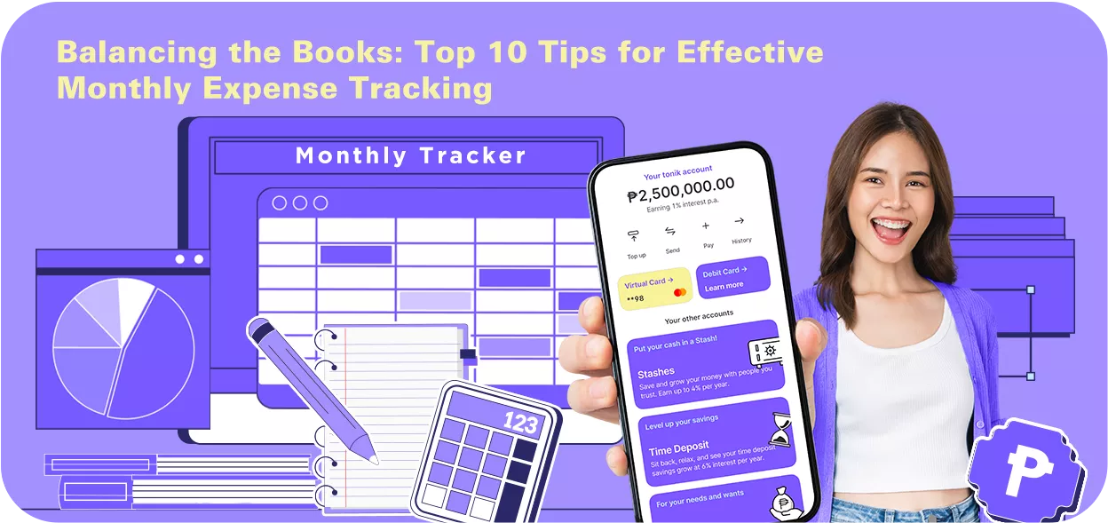 how to track monthly expenses
